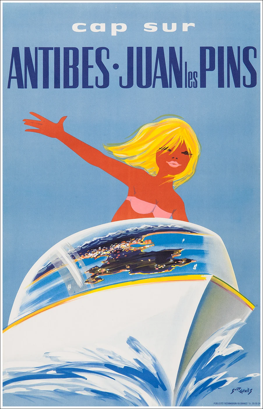 Cap sur Antibes – Juan les Pins (Riva boat)