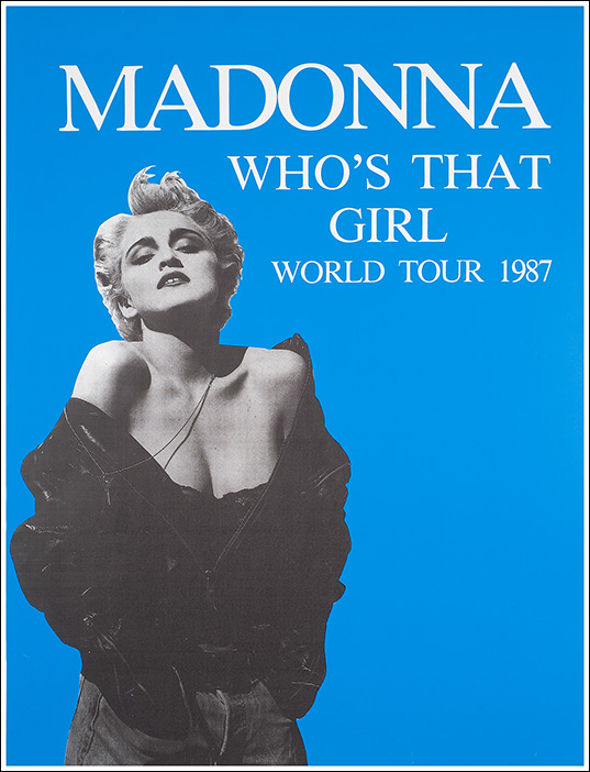 madonna world tours in order