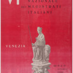Venezia, Congresso Nazionale dei Magistrati 1952