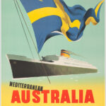 Mediterranean - Australia, S.S. Cyrenia - Hellenic Lines