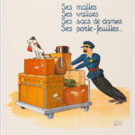 Arents bagages, Verviers (Belgique) / dog