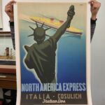 North America Express, Italia - Cosulich (Genova - Trieste) / Statua della Libertà, New York