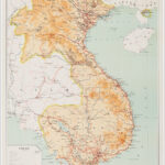 Carte d'Indochine 1938