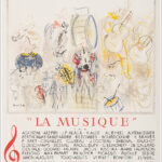 La Musique, Dufy / Exposition Galerie “65”, Cannes