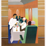 Venice Simplon Orient Express, the dining-car / Champagne