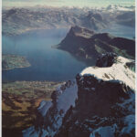 Suisse, Lac des Quatre Cantons, vue du Pilate / Pilatus - Vierwaldstätter-See / Lucerne, Luzern, Lucerna