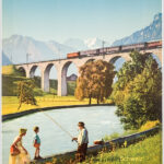 BLS Kandertal, Viadukt Frutigen (Bern, Berna)