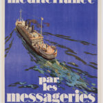 Messageries Maritimes, Marseille (paquebots Champollion et Mariette Pacha pour Egypte et Syrie)