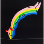 Inauguration Centre d'Information et de Perfectionnement, Paris / Rainbow man