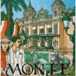 Montecarlo (Casino, Rolls Royce) / 42 x 62 cm
