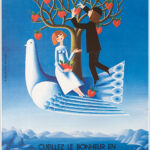 Cueillez le bonheur en Riviera, Peynet (take the happiness on the Riviera)