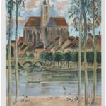 SNCF, Ile De France (L'église Notre-Dame-de-la-Nativité - Moret-sur-Loing, Orvanne)
