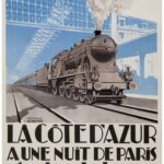 PLM, La Côte d'Azur à une nuit de Paris - Gare de Nice / Compagnie Internationale des Wagons Lits