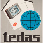 Tedas - televisori, radio ricevitori, fonovaligie frigoriferi lavatrici / A. & M. Carbonari, Todi (Perugia)