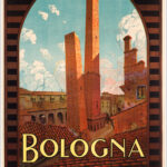 Bologna (torre degli Asinelli e della torre Garisenda)
