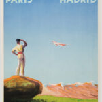 Air France, Paris Bordeaux Madrid - LAPE (Lineas Aereas Postales Españolas)