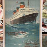 Paquebot Paris, CGT Compagnie Générale Transatlantique / French Line, Le Havre - New York