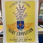 Foire exposition de la lavande, Digne-les-Bains (Basses-Alpes)