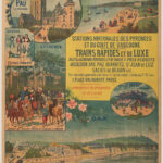 Arcachon, Biarritz, Dax, Pau, St. Jean de Luz, Salies de Béarn, Pyrénées, Cote Basque / Chemin de Fer d’Orléans et du Midi
